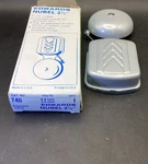 Nos Edwards Nubel 2.5" Alarm Bell, Cat 740, Exposed Gong With Original Box. Fixed Price $19.00.