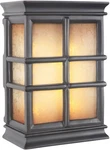 Craftmade Lighting Hand-carved Window Pane Lighted Chime With Tea-stained Glass. Fixed Price $44.65.