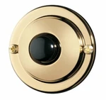 Nutone PB67PB Polished Brass Push Button Doorbell Classic Style Vintage Look. Fixed Price $10.95.