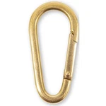 Hillman Sanitas Brass Clip/hook Carabiner Assorted Black/gold. Fixed Price $28.96.