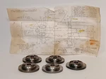 Lot Of Windamatic 10533B49 Jump Discs Dicronite Coat A2 Steel 3.47" Od .722" H. Fixed Price $79.99.