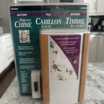 Carlon RC3610 Wireless Doorbell Chime Wood Trim Wallpaper Paint Panel. Fixed Price $23.00.