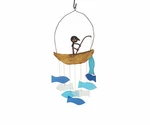 Gift Essentials - Fisherman Wind Chime (GEBLUEG564). Fixed Price $32.38.