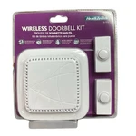 Heath Zenith Battery Operated White Wireless Door Chime Kit SL7312-03. Fixed Price $23.79.