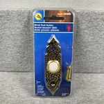 Zenith Heath LE-829LP-E Brass Lighted Wired Push Button. Fixed Price $9.99.