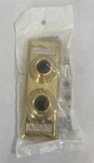 Edwards 602 Stamped Surface Pushbutton Station Two Name Card Brass. Fixed Price $19.99.