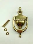 Ives Schlage Door Knocker Solid Bright Brass New Open Box With Hardware #165708. Fixed Price $11.75.