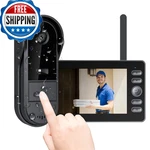 Tkmars Doorbell Camera Wireless No Subscription Monitor For Home/apartment. Fixed Price $99.73.