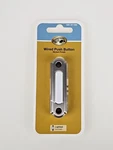 Led Lighted Wired Push Button Doorbell Nickel Finish Hampton Bay HB-256-02 New. Fixed Price $11.95.