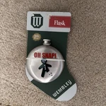 Wembley Oh Snap Gingerbread Man Flask 10 Oz Christmas 2017 Stainless Steel. Fixed Price $14.49.