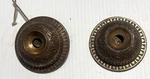 Lot Of 2 Antique Round Door Buzzer Bell Ringer Push Button Victorian Solid Brass. Fixed Price $49.99.