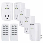 Bn-link Indoor Wireless Control Outlet Plug With 2 Remotes +5 Sockets. Fixed Price $27.49.