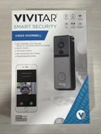Vivitar DB210 Wireless Video Doorbell Smart Security Camera With Wi-fi Chime. Fixed Price $84.99.