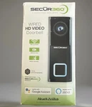 SECUR360 Heath Zenith Wired Hd Video Doorbell Wi-fi 1080 Alexa Google. Fixed Price $36.86.