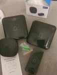 Avantek Wireless Doorbell, D-3G Waterproof Chime Kit & Db M520+F55. Fixed Price $49.99.