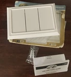 Hampton Bay Wired Door Chime In White 1003008625 New Open Box. Fixed Price $18.00.