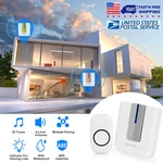 Wireless Chime Kit Portable Receiver Waterproof Button. Fixed Price $18.88.