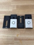Lot Of 2 Ring Video Doorbell 1ST Gen Silver Wifi 88RCC000FC000 Untested. Fixed Price $22.50.