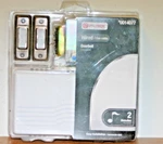 Utilitech 0014077 Wired Doorbell With 2 Buttons. Fixed Price $17.90.
