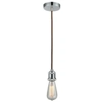 Innovations Edison Bare Bulb Mini Pendant, Pc/amber/brown 100PC-10BR-1PC. Fixed Price $79.20.