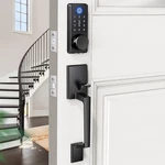 Loctian Smart Fingerprint Door Lock Set With App Control Keyless Entry, Aut.... Fixed Price $79.08.