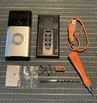Ring Video Doorbell 88RG400FC100 Wireless Night Vision Motion Detection Untested. Fixed Price $30.00.