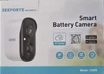 Zeeporte Smart Battery Security Camera With Ai Model CG6S. Fixed Price $28.99.