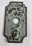 Flora & Fauna Solid Brass Plate Running Bunnies Bunny Door Bell Rabbit Viewer. Fixed Price $27.95.