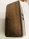 Vtg Nutone 2-NOTE Mechanical/non-electric Door Chime MC-302 Brown. Fixed Price $35.00.