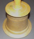 4LB Vtg W.m. William Morris School Air Raid Train Conductor Bell Arts & Crafts*m. Fixed Price $79.95.