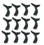 Zeckos Navy Blue Cast Iron Whale Tail Drawer Cabinet Door Pulls Set Of 12. Fixed Price $32.95.