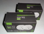 New Ghome Smart Voice Control WP3 White Plugs, 2.4GHZ Wi-fi. Fixed Price $13.94.