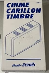 Wired Door Chime Heath Zenith 95B-B White Art Deco Style Nib. Fixed Price $23.95.