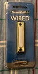 Heathco SL-711-90 Pb Wired Push Button Front Doorbell Chime Multi Usage. Fixed Price $6.37.