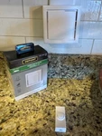 New Defiant Wireless Plug-in Doorbell Kit With Push Button White 1008 626 459. Fixed Price $12.49.