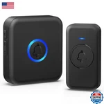 Fovksuc Wireless Doorbell Waterproof With 60 Chimes 5 Volume Levels 2 Mute Modes. Fixed Price $11.58.