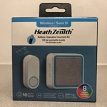 Heath Zenith 18000150 Matte White Plastic Wireless Door Bell. Fixed Price $29.79.