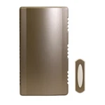 Heath Zenith SL-7451 Satin Nickel Plastic Wireless Doorbell Kit 3 Sounds Adl.. Fixed Price $12.00.