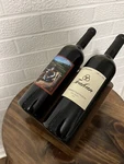 Di Prima Usa Countertop Wine Rack For Table- 2 Bottle Powder Coated Metal. Fixed Price $9.00.
