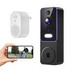 Wireless Video Doorbell With Indoor Receiver, Enhanced Security Human. Fixed Price $31.23.