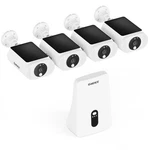 Gaiexce Solar Security Cameras Wireless Outdoor 4 Kit Expadable To 10H, N.... Fixed Price $372.81.