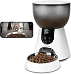 Automatic Cat With Camera, 5G Wifi Pet Feeder, 1304P Hd Video Night. Fixed Price $135.99.