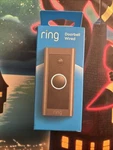 Ring Video Doorbell Wired - Black New Sealed. Fixed Price $36.00.