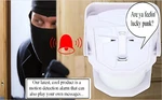 Talking Motion Detect Sensor Alarm Door Bell + Remote, Plays Your MP3 Wav. Fixed Price $18.99.