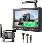 Veclesus 1080P Wireless Backup Camera System For Trucks & Suvs, Night Vision. Fixed Price $216.99.