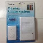 Carlon Wireless Door Chime System WC110 64 Selectable Channels New Sealed. Fixed Price $14.62.