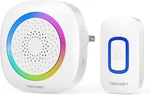 Tecknet Plug Wireless Doorbell With Rgb Lighting & 1300 Feet RANGE,IP66 Water. Fixed Price $14.67.