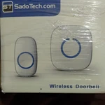 Sadotech Wireless Doorbell Model Blue Round Button Rectangle Square Shape. Fixed Price $10.00.