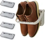 4 Pack Hanging Plastic Shoe Rack Wall Mount Creative Middle, Multi-color. Fixed Price $28.88.