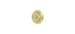 Deltana BBR213U3 Bell Button, Round Contemporary In Polished Brass. Fixed Price $29.55.